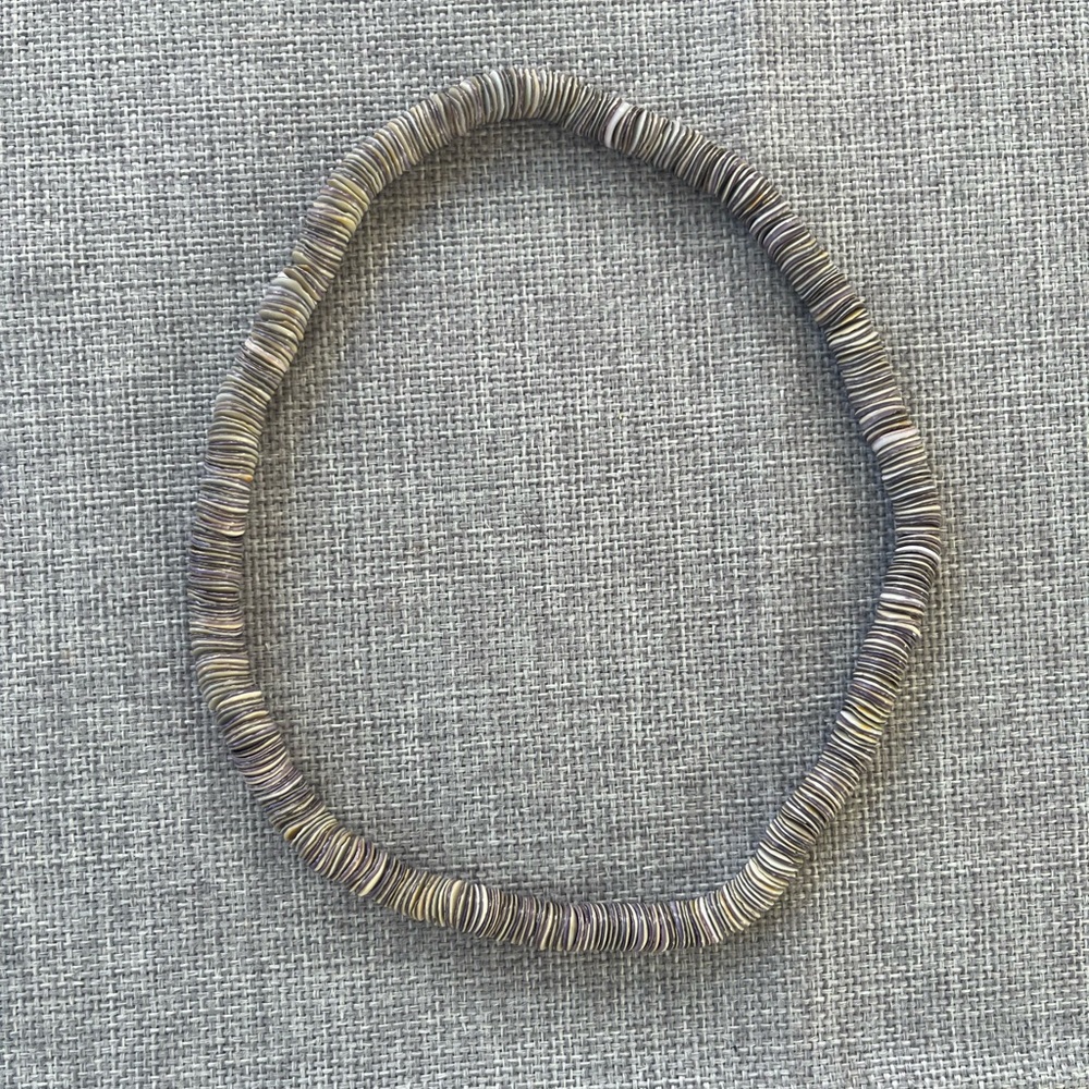 Heishi Bead Necklaces (set of 2) – Neutral & Earth Tone Boho Style - Picture 4 of 6
